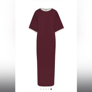 Women's Burgundy  Dress